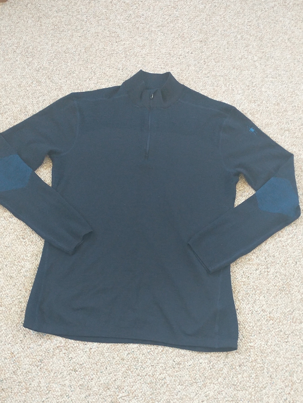 Smartwool  Men's Intraknit 200 ¼ Zip Wool Blend Base Layer  Size XLarge